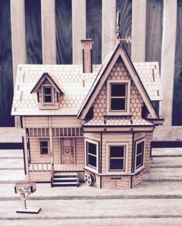 up house model kit front