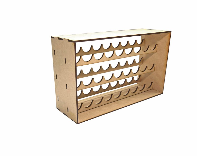 Bottle Rack storage set 3 shelf and 5 shelf pack - Image 3