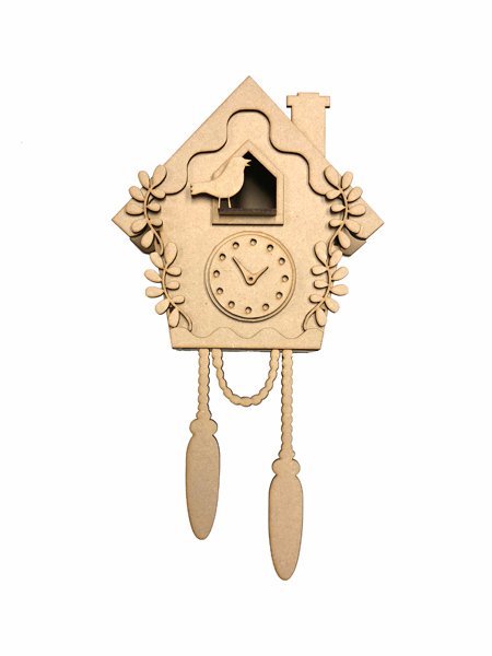 3D MDF Cuckoo Clock
