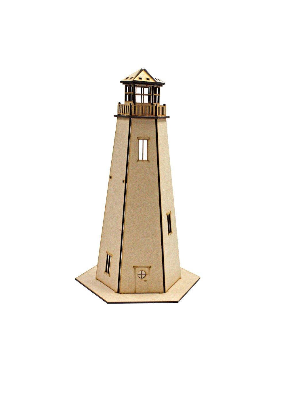 Lighthouse 3D Model MDf Kit