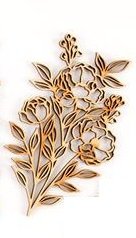 Peony bunch - MDF