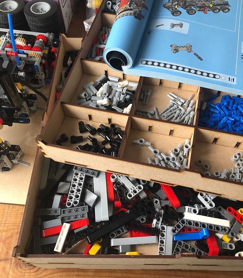 Adjustable & Stackable Printers trays - Flatpacked - Image 3