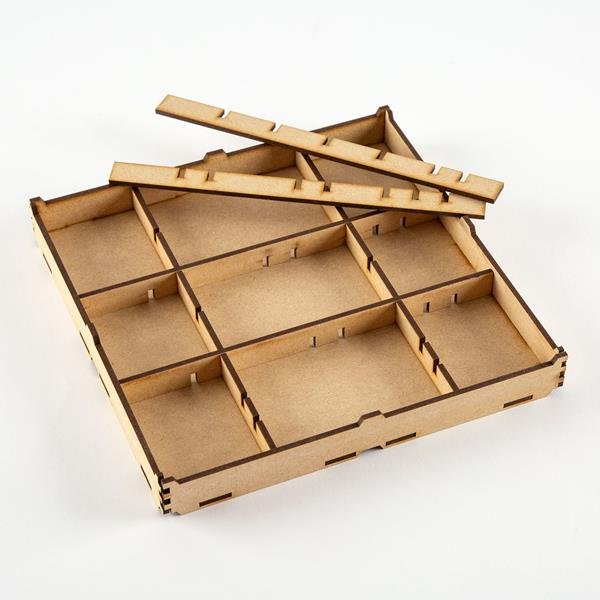 Adjustable & Stackable Printers trays - Flatpacked