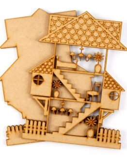three tier house
