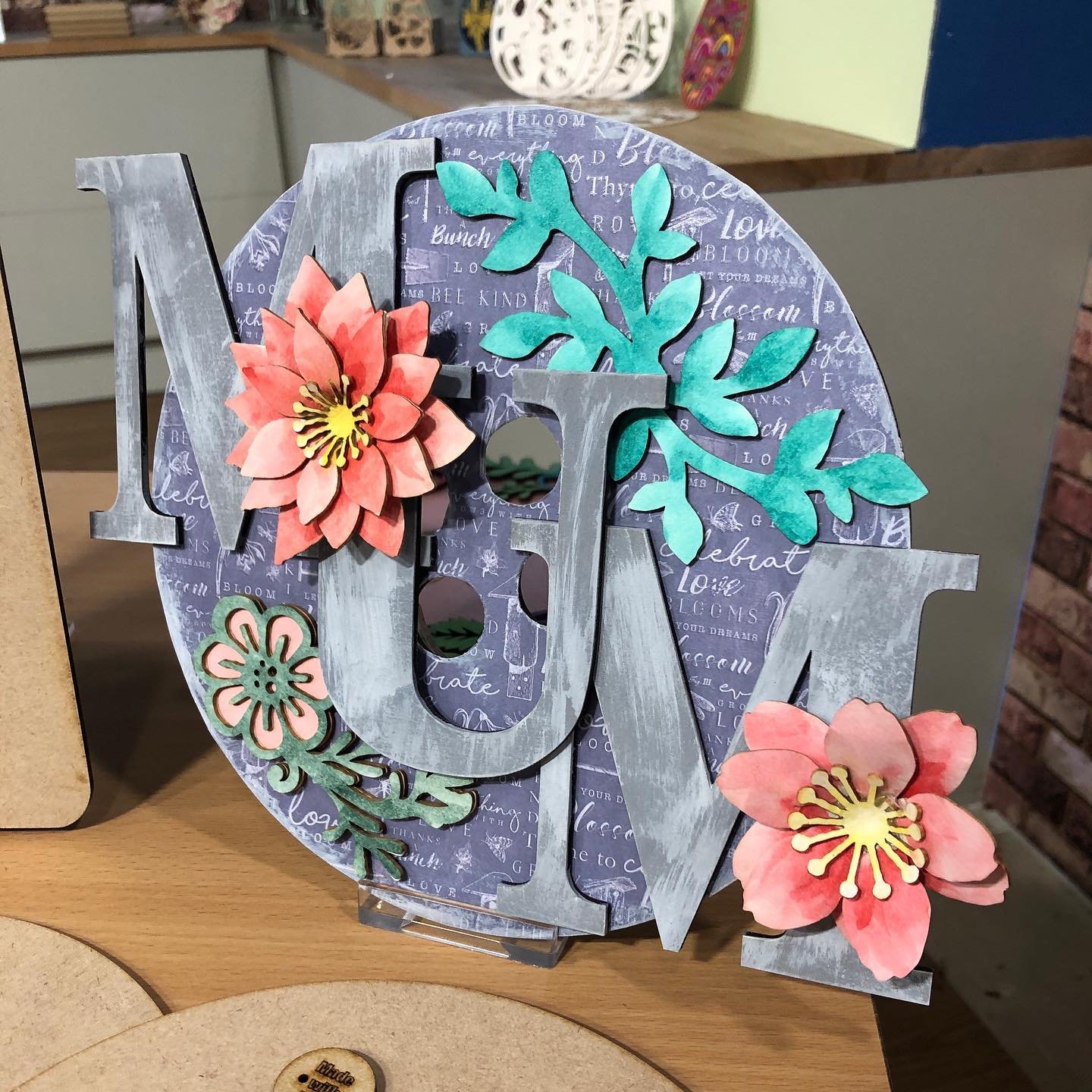 MDF Button and Door hanger pack - 14pcs - Image 3