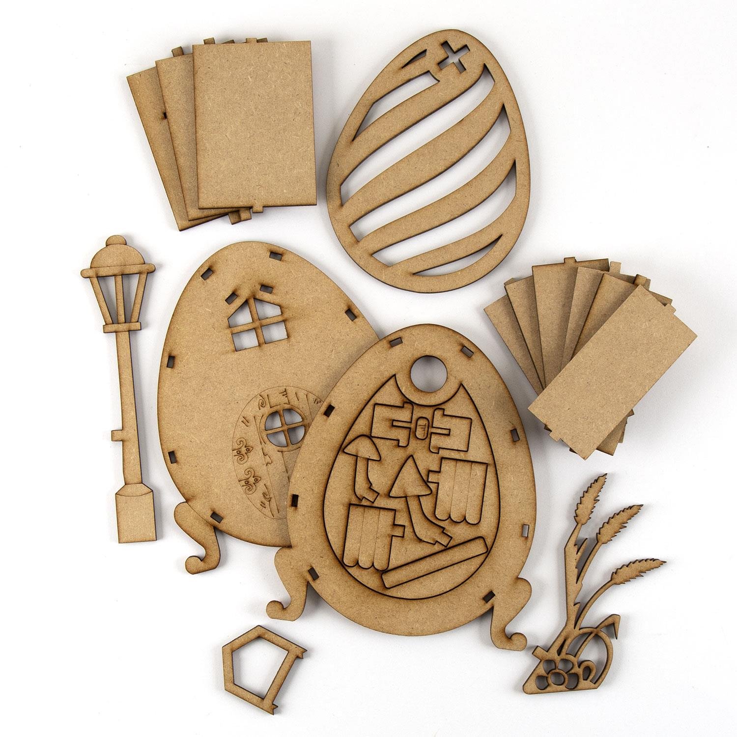 Samantha K – MDF Egg houses – Large or Small - Image 5
