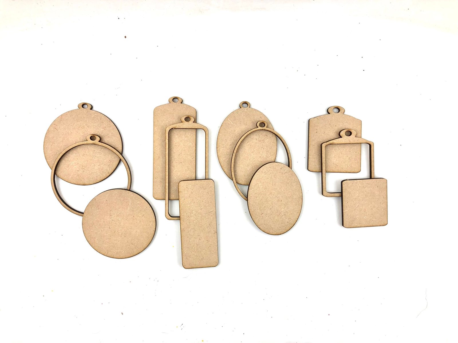 Multi-Shape Framed Tag Set - Image 2